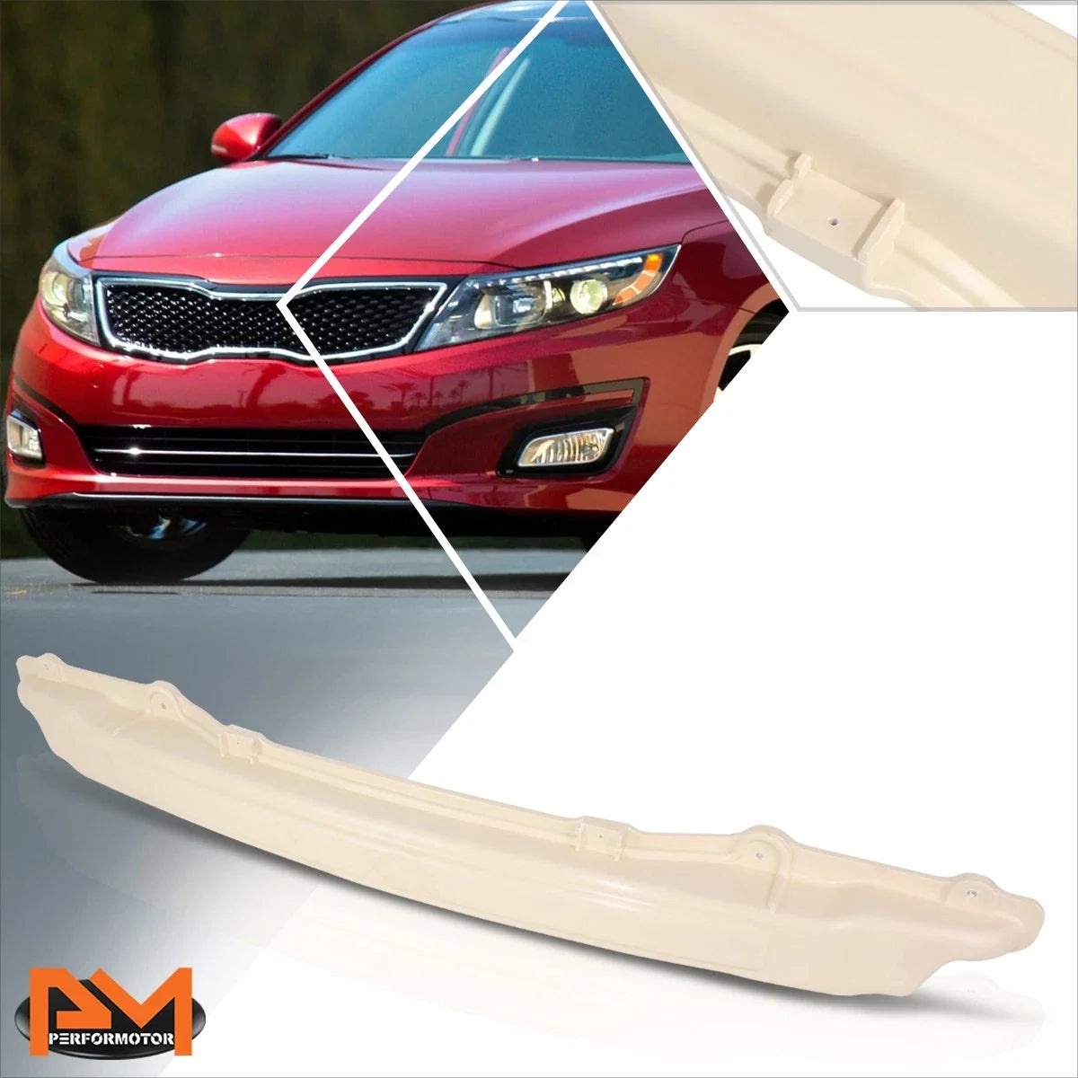 Rear Bumper Reinforcement Impact Absorber Bar for Kia Optima (2014–2015)