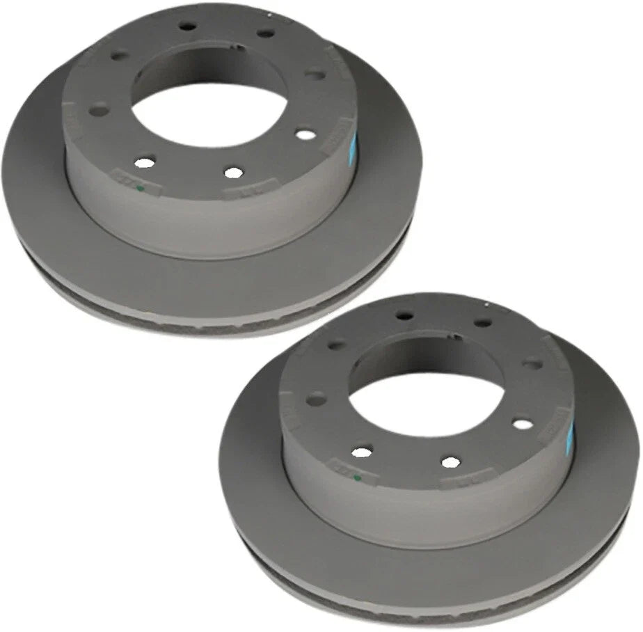 Set of 2 Rear Brake Disc Rotors 330mm ACDelco GM OE for GMC Chevy (2000–2023)