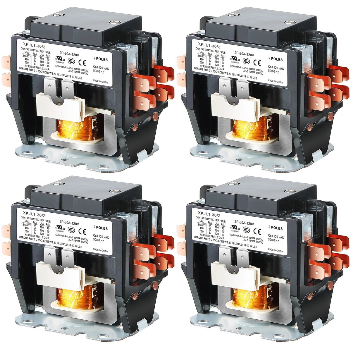 HVAC Motor Contactor for Carrier (120V 30 Amp)