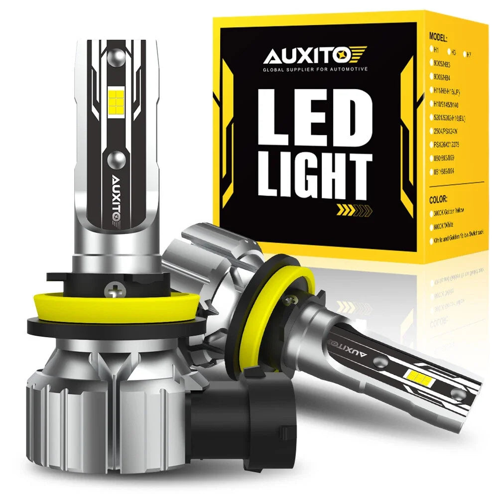 H11 H8 ZES LED Headlight Kit for High Low Beam Bulb (6500K, 40000LM)