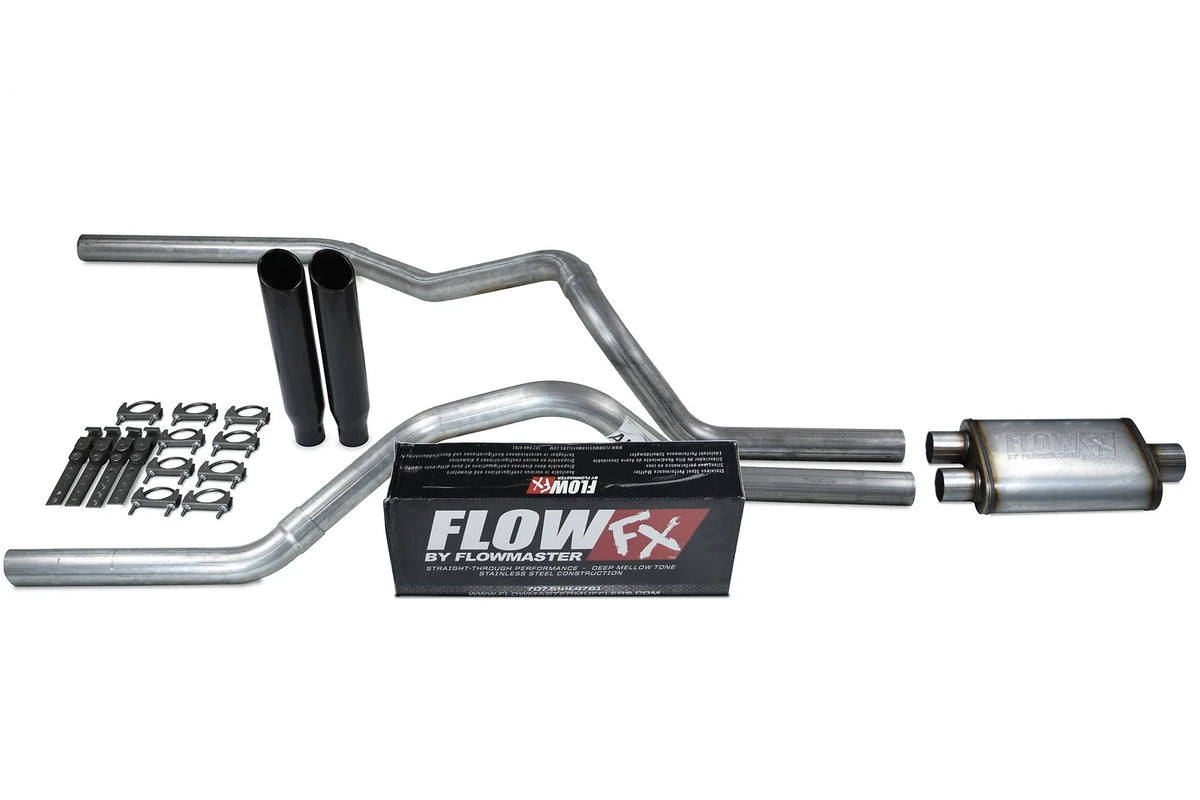 Dual Exhaust Kit for Chevy GMC 1500 Truck (1988–1995) Flowmaster Flow FX