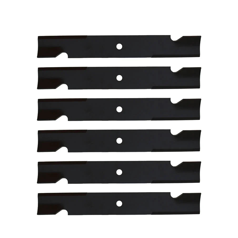6X Heavy Duty Notched High Lift Blade for Husqvarna (Replaces 539100341)