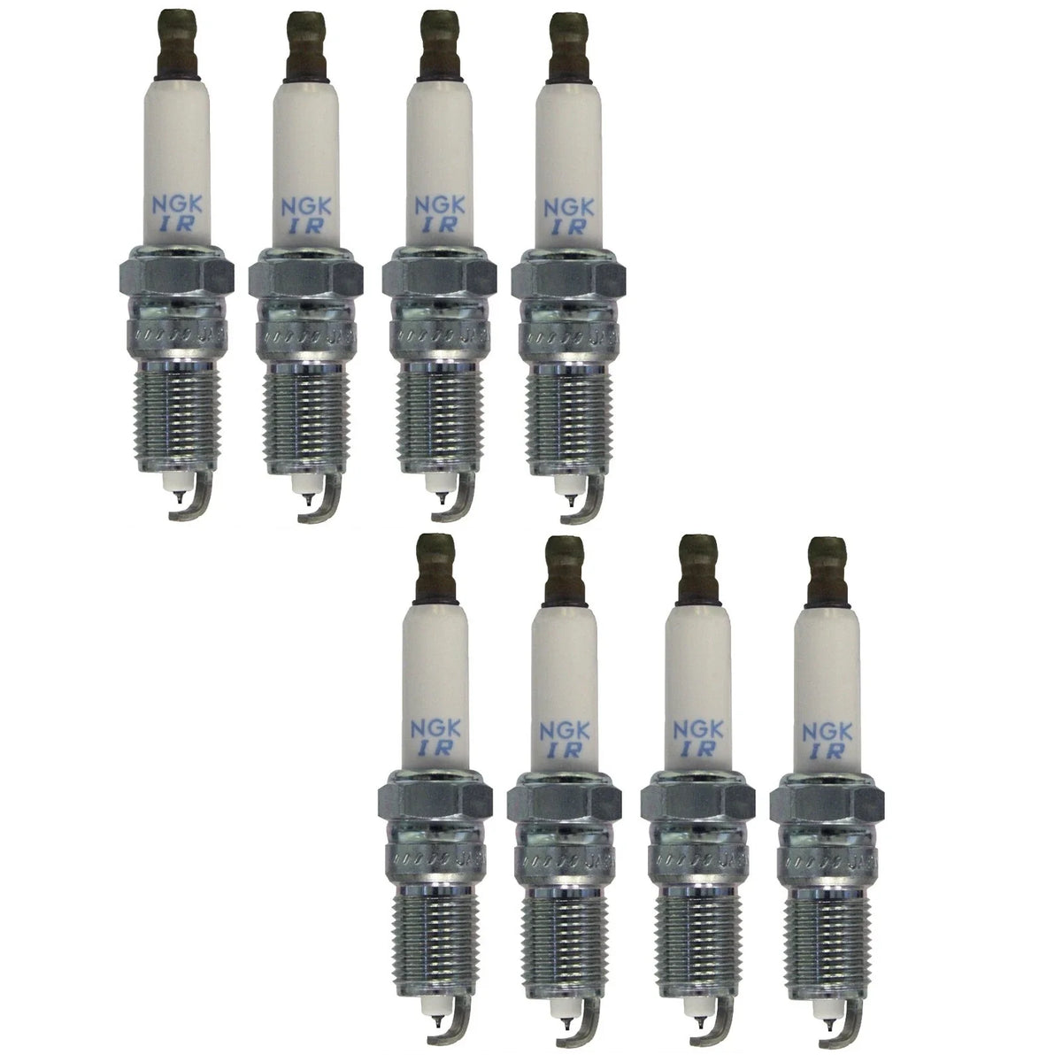 Set of 8 NGK Laser Iridium Spark Plugs for Various Makes and Models