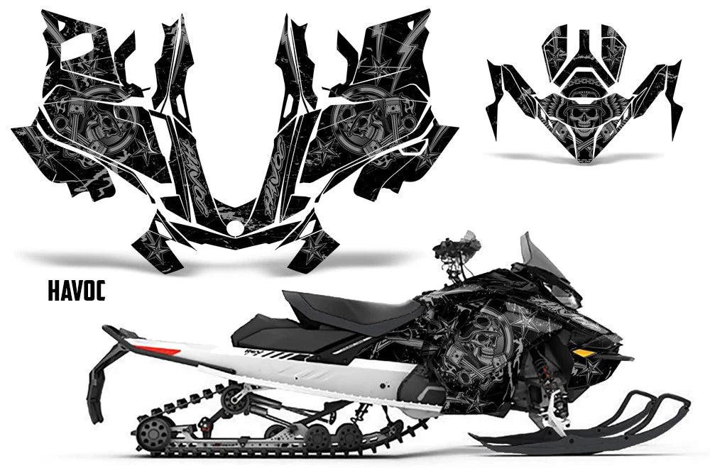 Graphic Stickers Decals for Ski Doo Gen 4 MXZ Renegade Summit 850 (2017–2021)