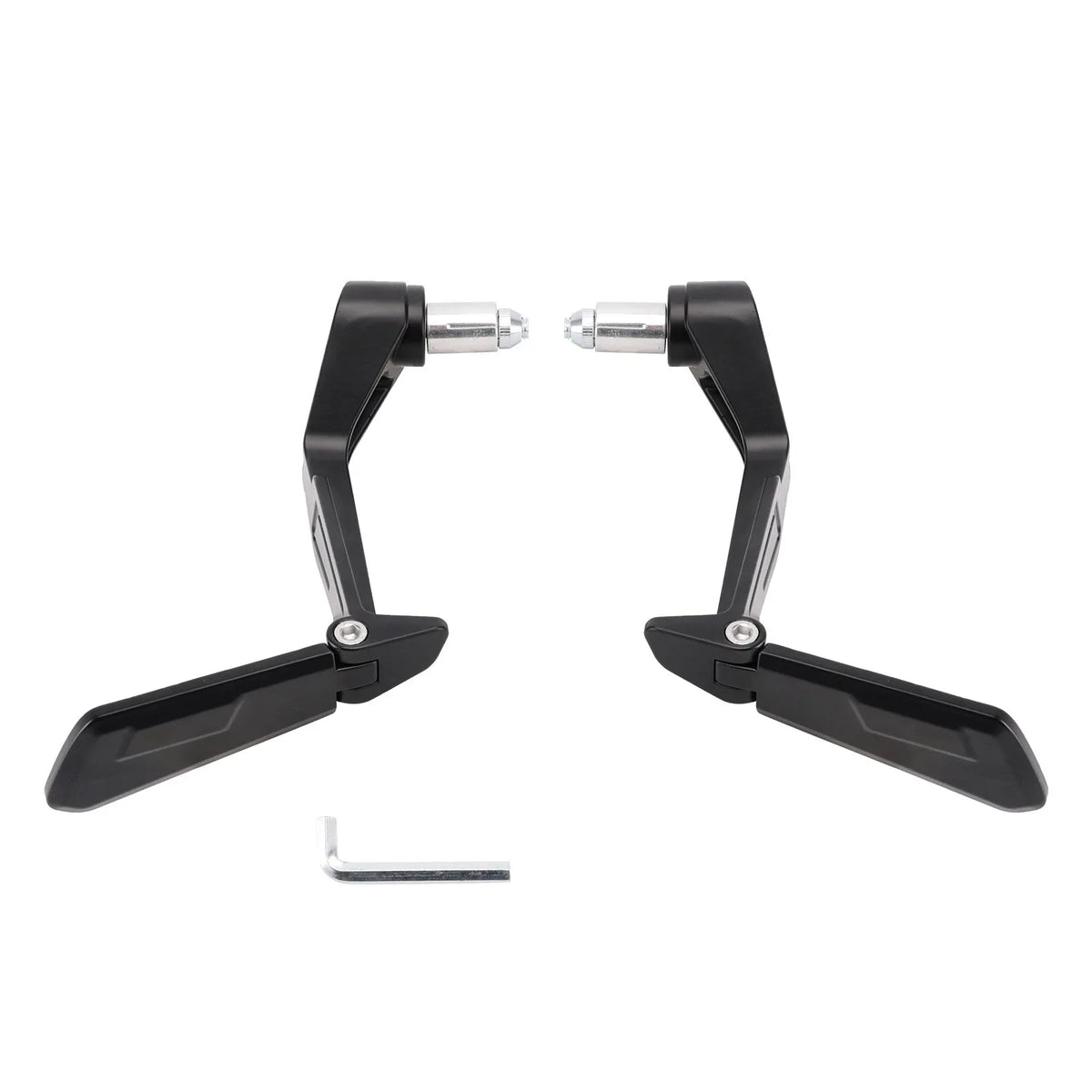 Pair Lever Guard Protection with Folding Handlebar Mirrors for Mini Motorcycle (22mm)
