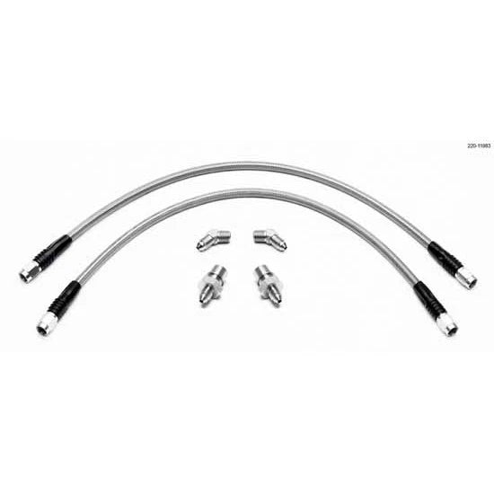 Wilwood Flexline Front Brake Line Kit for BMW E46 (220-11983)