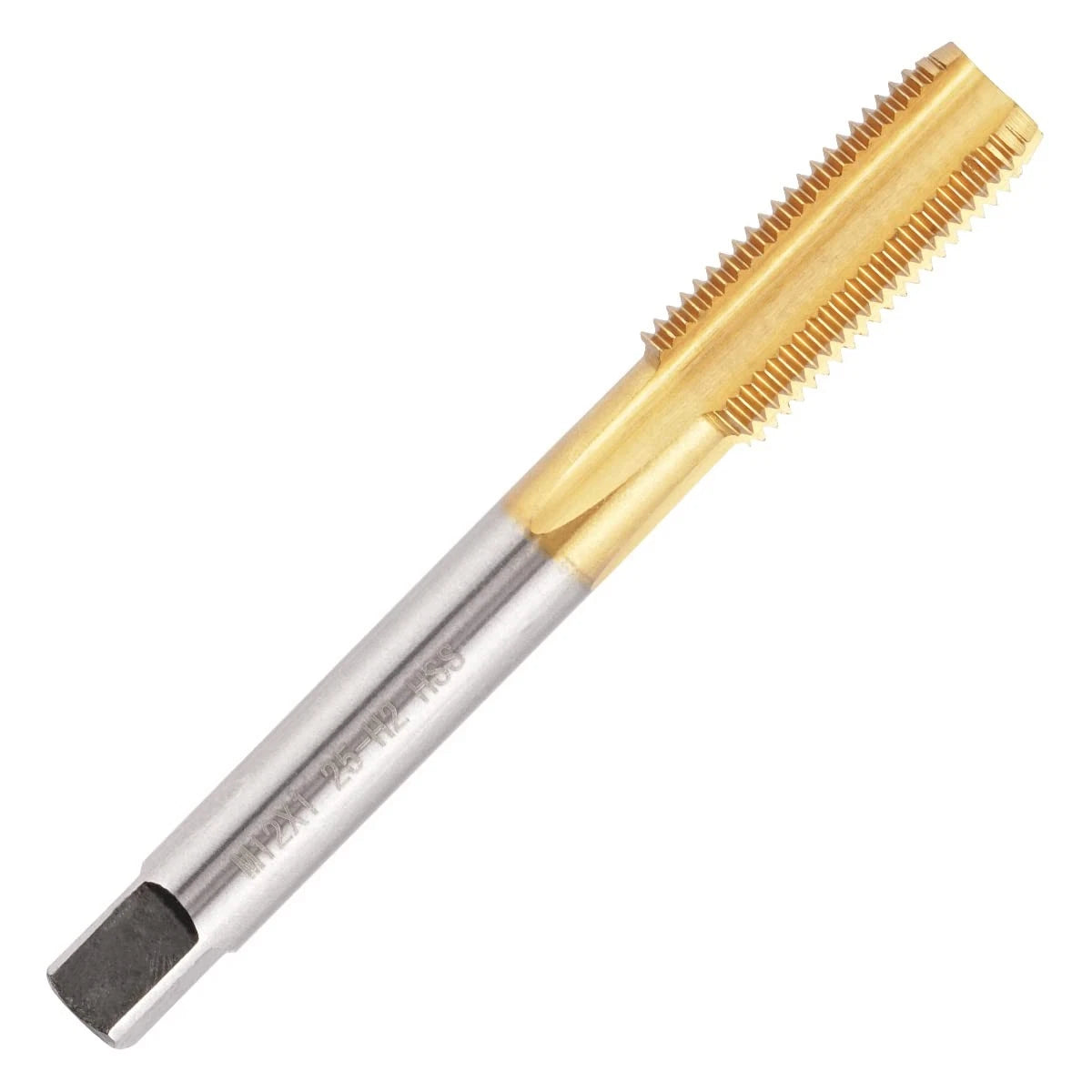 M12 X 1.25 HSS Ti-Coated Straight Flute for Automotive Applications