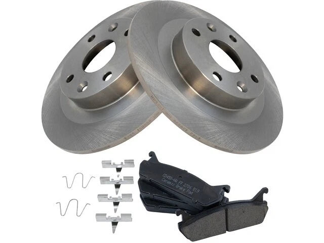 Brake Pad and Rotor Kit for Mazda Protege (1990–1994) 86618GBHP
