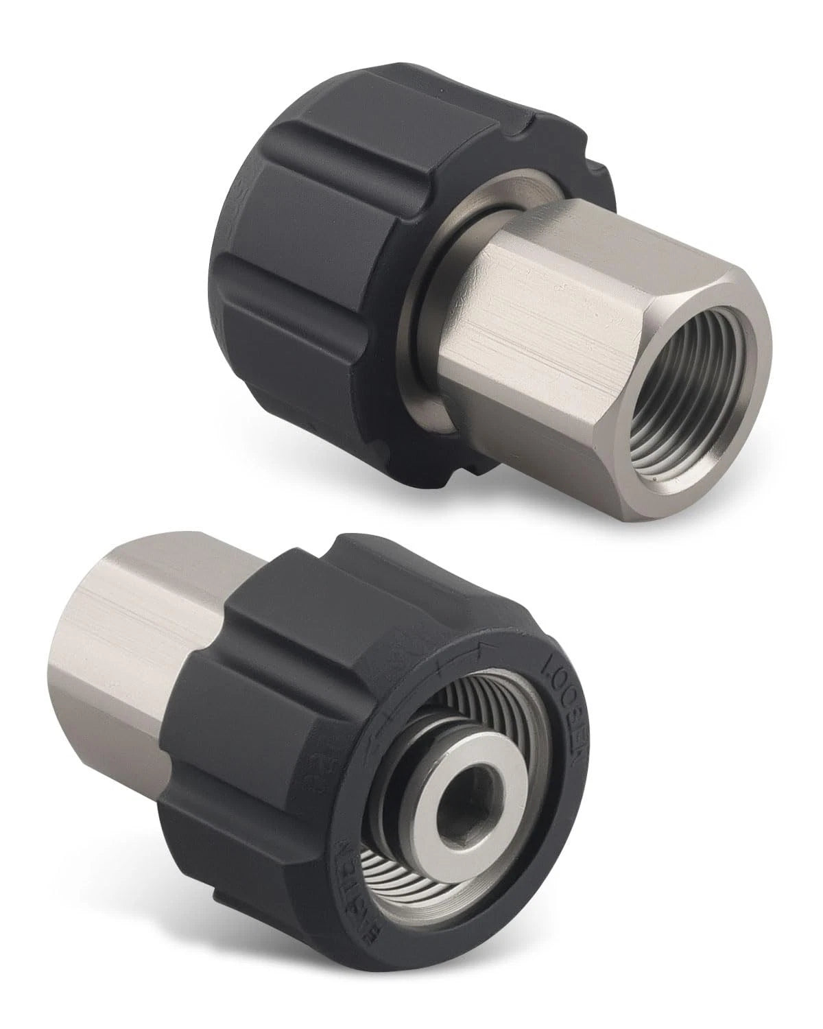 2X Pressure Washer Quick Connect Adapter for M22 14mm Female