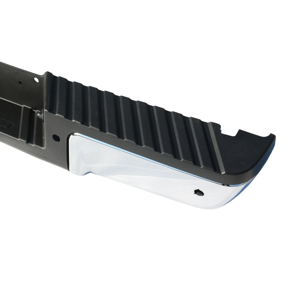 Rear Chrome Step Bumper with Sensor Holes for Ford F250 F350 (2008–2016)
