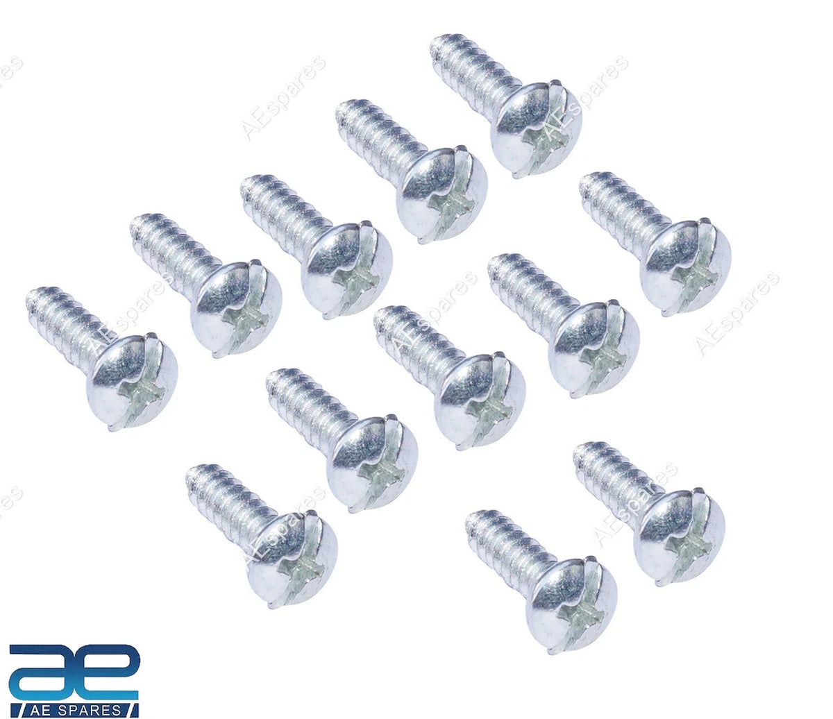 12X Soft-Top Upper Garnish Attachment Screws for Suzuki Samurai (1980–1995) - 03111-05203