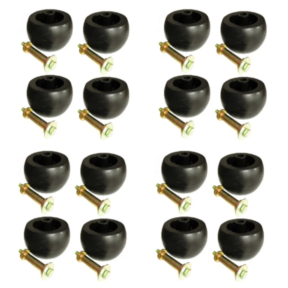 Set of 16 Deck Wheel Kits for Wright Mfg, Exmark, Husqvarna