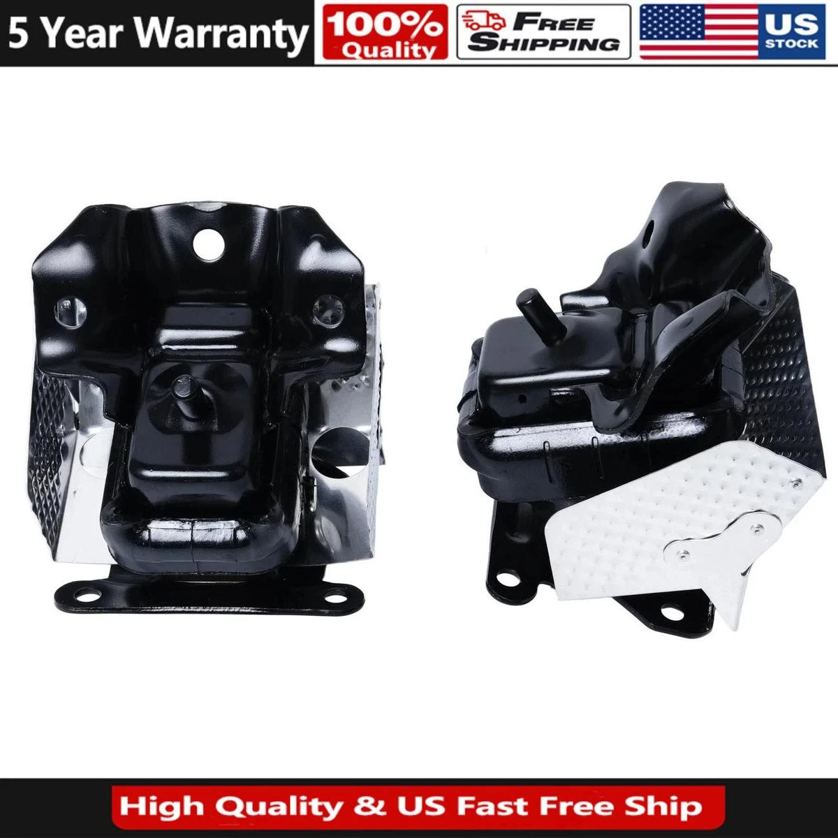 2X A5365 Motor Mounts for Cadillac Escalade Chevrolet Tahoe GMC Yukon (2007–2014)