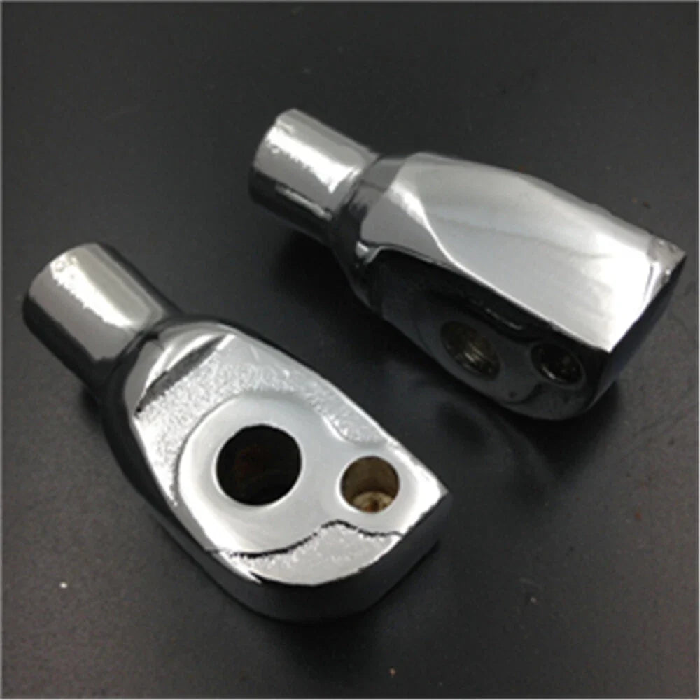 Chrome Foot Pegs Adapter for Yamaha Road Star (1999–2006)