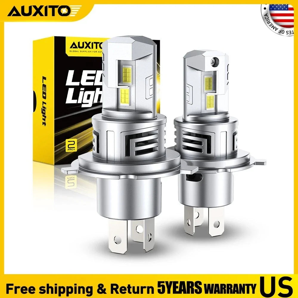 CANBUS H4 9003 LED Headlight Bulbs for Universal Vehicles (2010–2023)