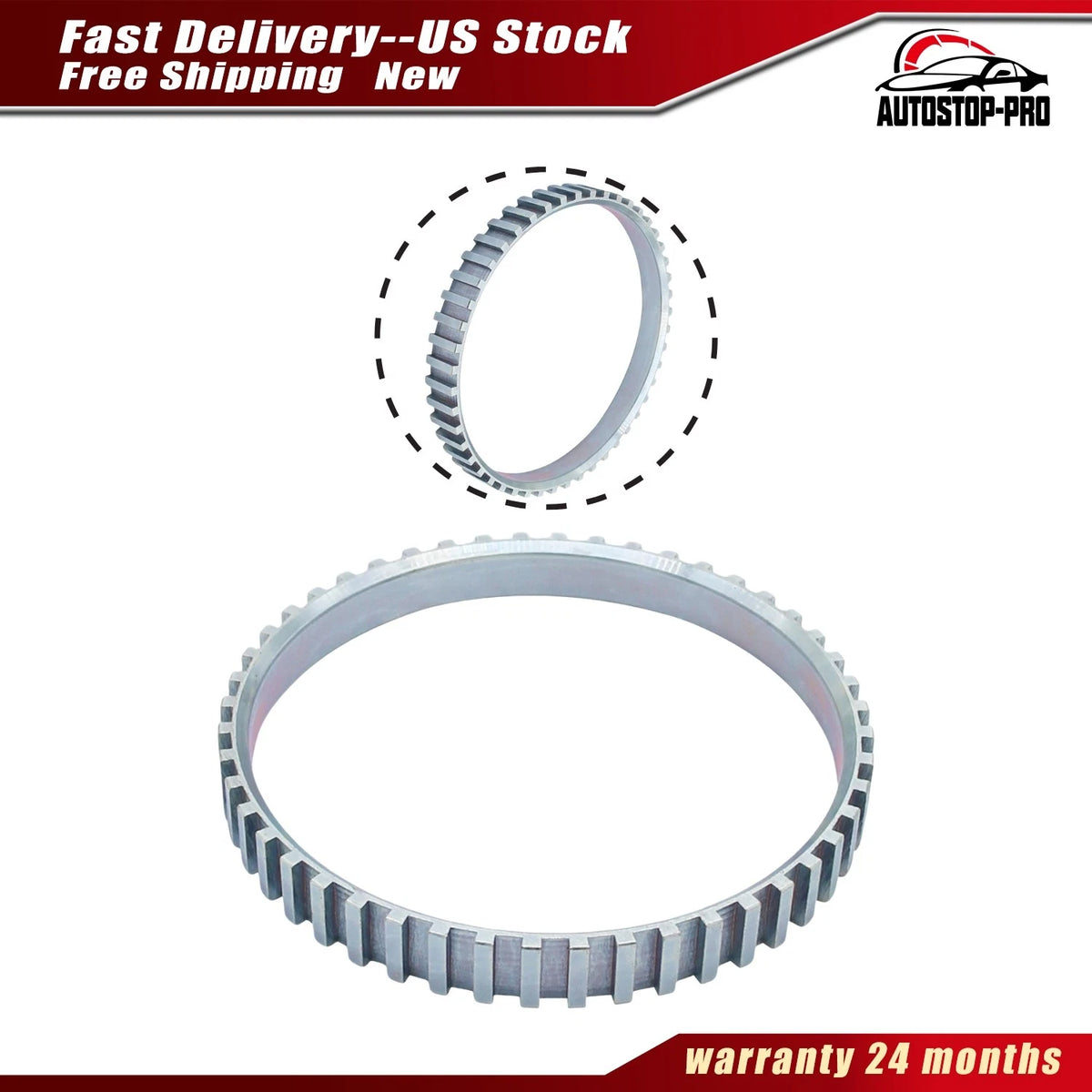 ABS Tone Ring for Ford Transit (2015–2020) BK3Z-2C189-A, BK3Z2C189A