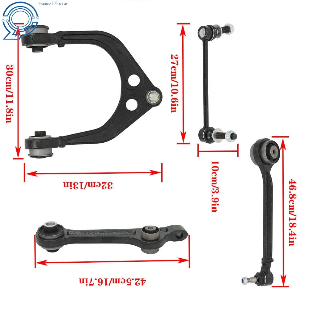 Set of 10 Control Arm Ball Joints for Dodge Challenger (2011–2019)