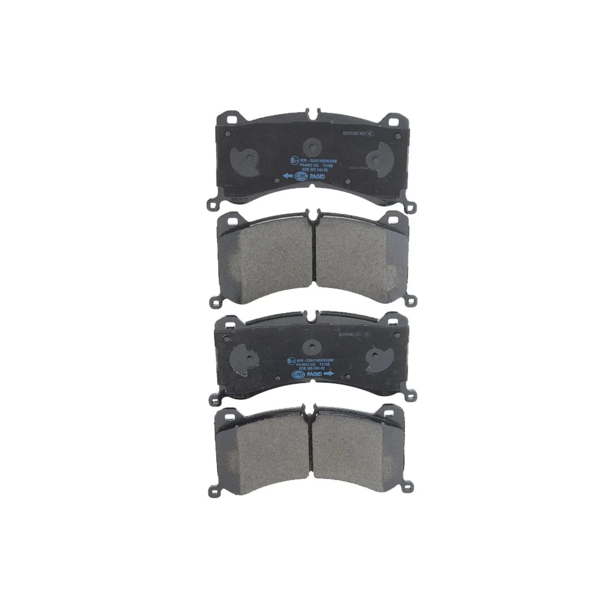 Set of 4 Front Disc Brake Pads for Audi e-tron Quattro, e-tron S (355040821)