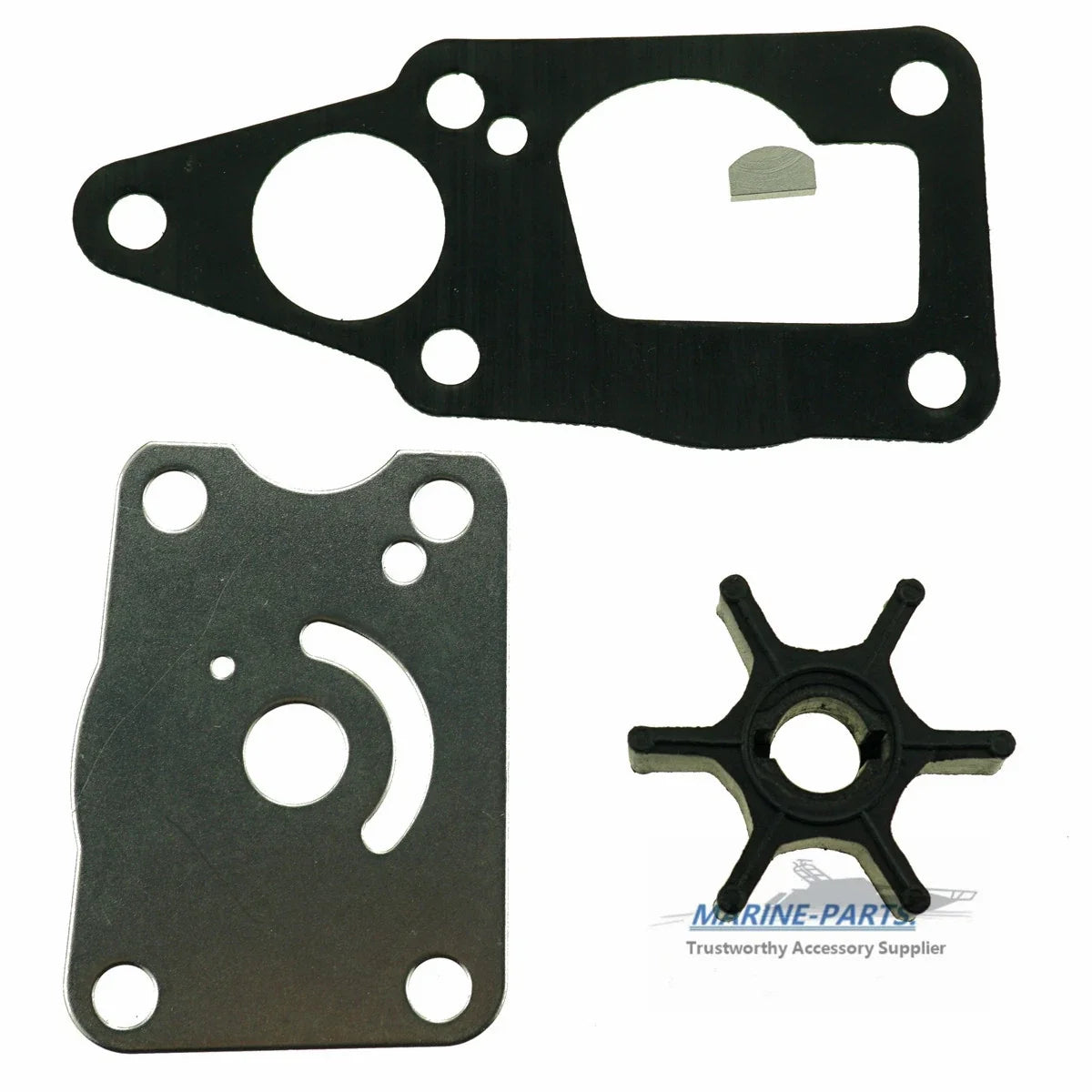 Outboard Water Pump Impeller Kit for Suzuki Marine DF4 DF6 (18-3266, 17400-98661)