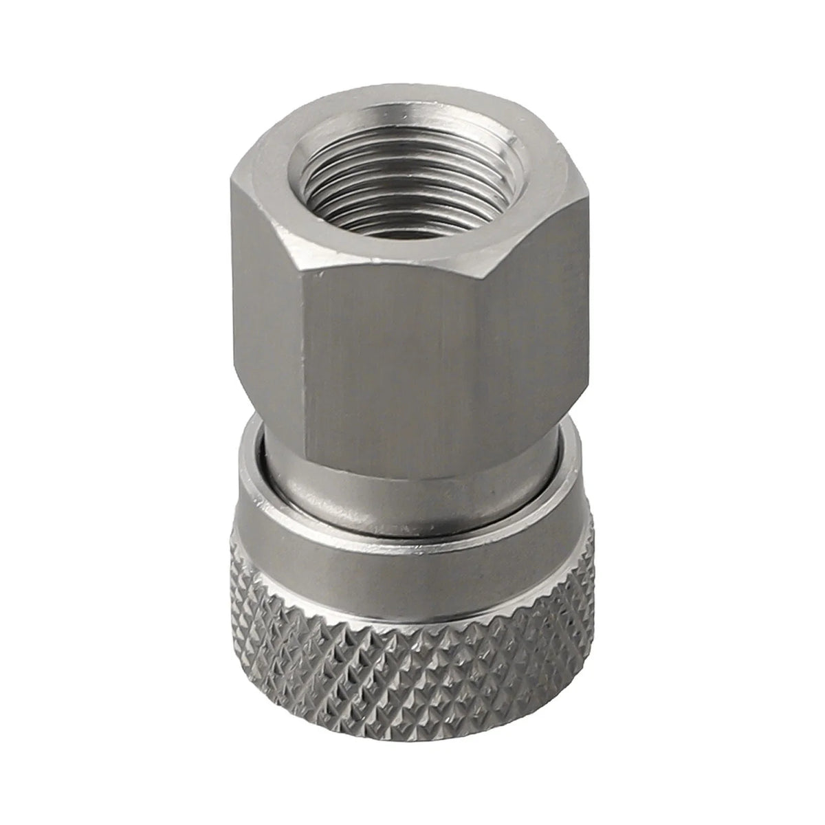 1 Pcs Stainless Steel Quick Connect Adapter 1/8 NPT for Automotive Use