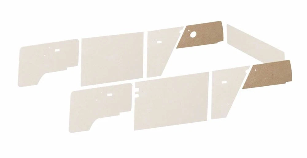 Rear Side Interior Trim Panels for VW T25 T3 (1979–1990)