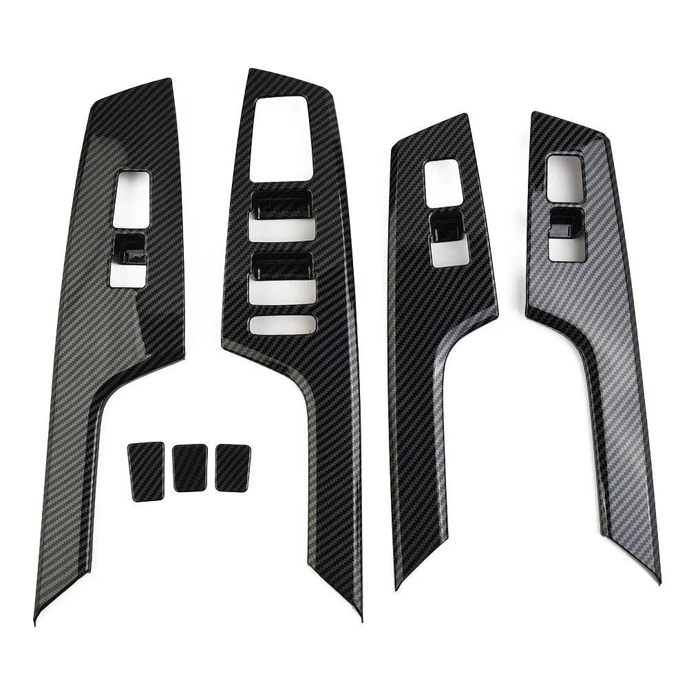 7Pcs Handle Bowl Cover Trim for ABS Interior Decoration