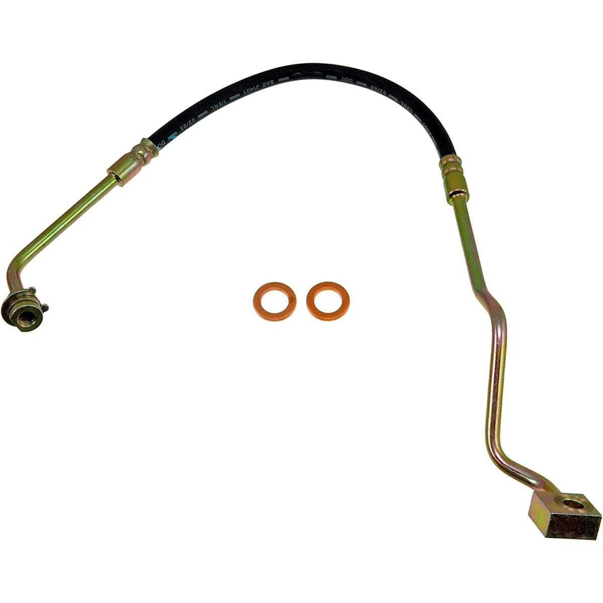 Dorman Brake Line Front Driver Left for Ford Bronco, Ranger II (H38371)
