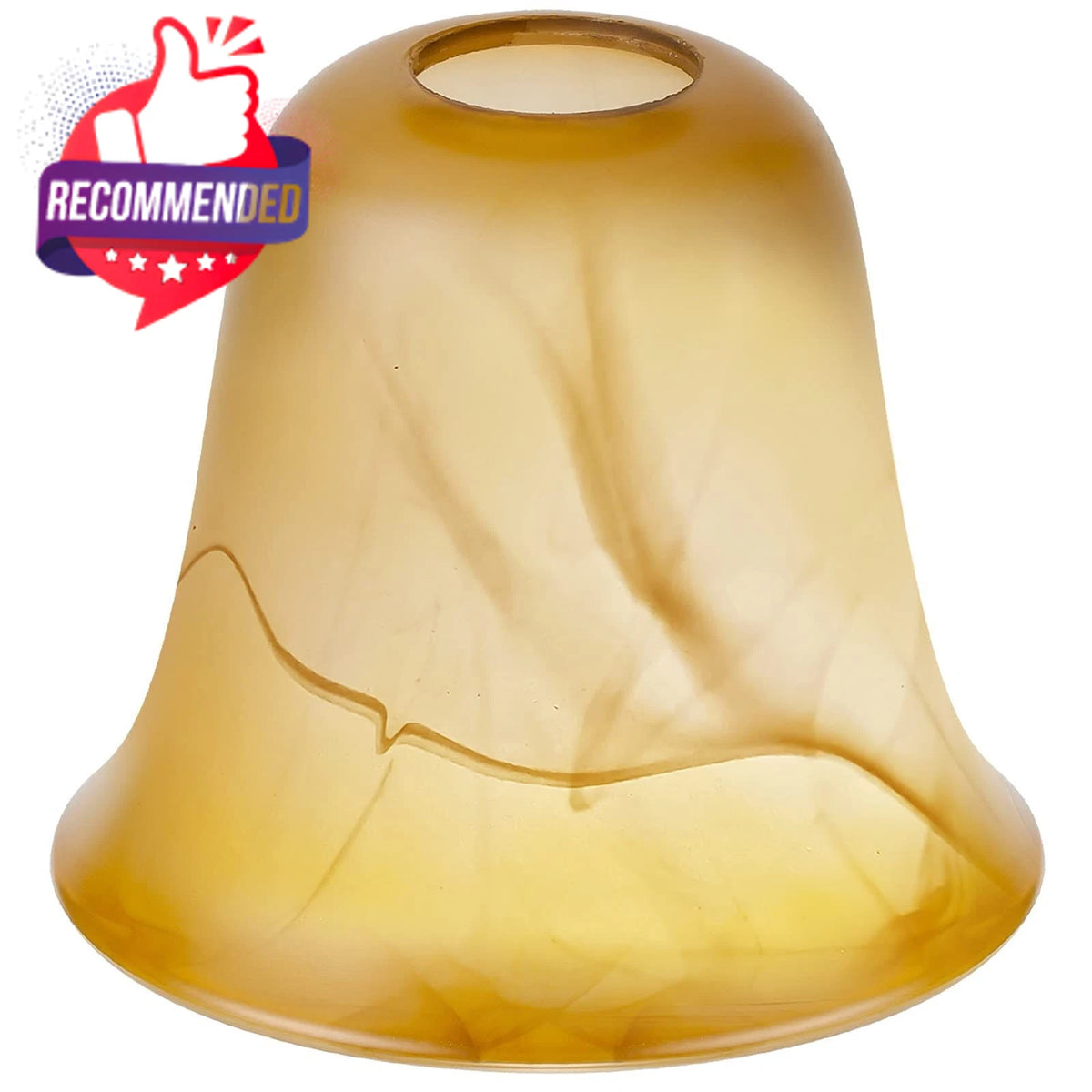 Amber Glass Shade for RORIANO Lighting Fixture