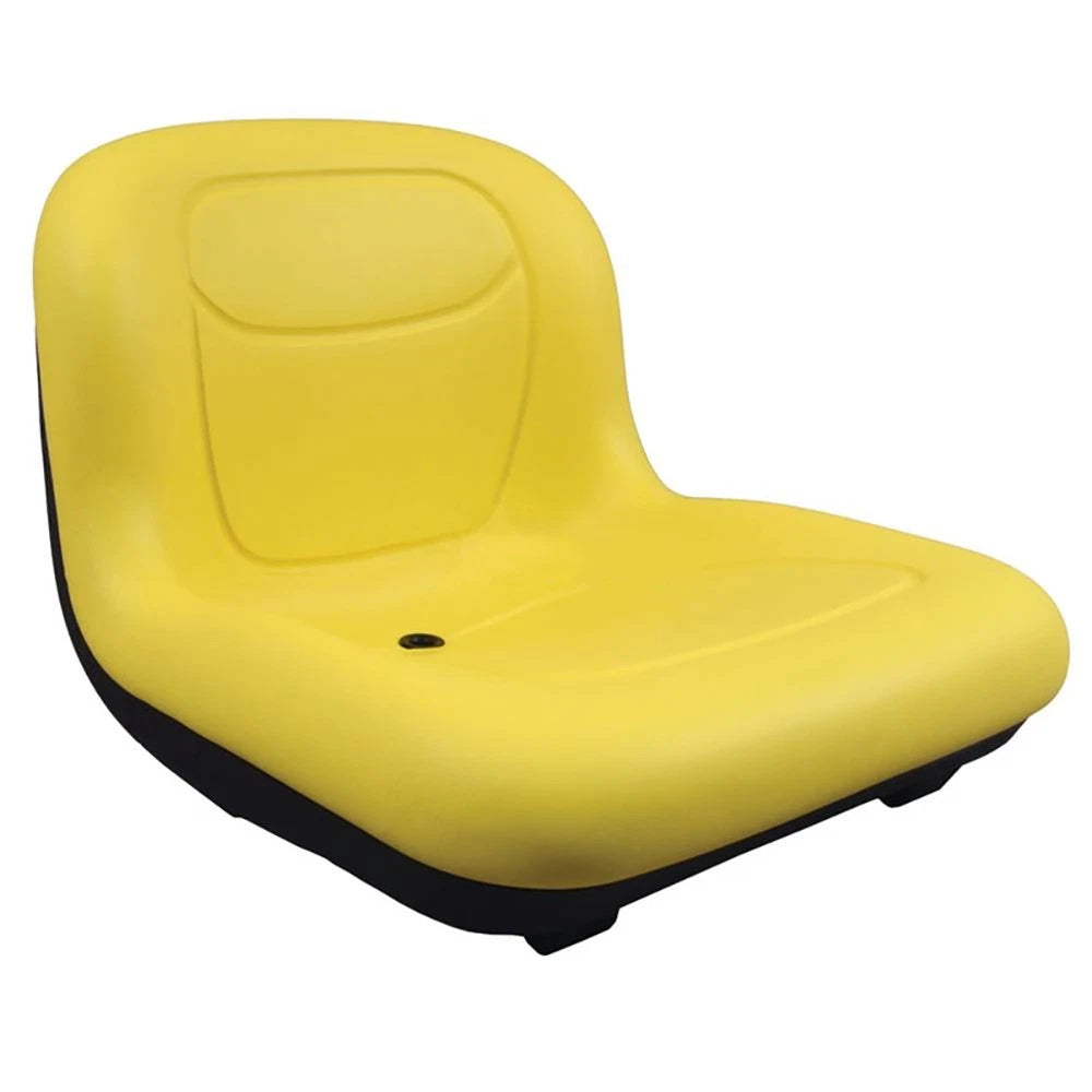 High Back Yellow Seat for John Deere (Fits AM125383)