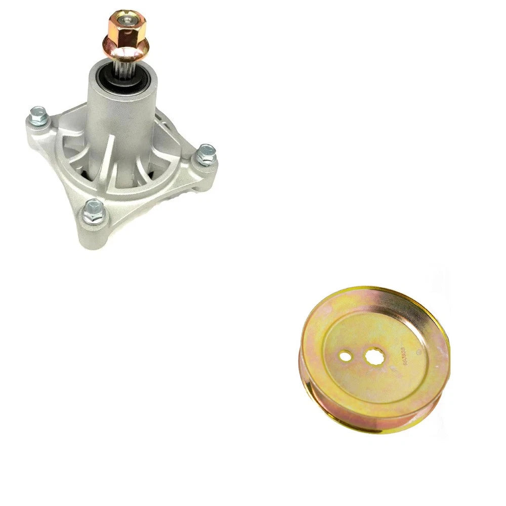 Spindle and Pulley Kit for Hustler Lawn Mower 42" & 52" Decks