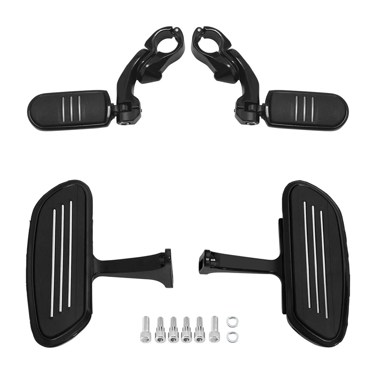 Rear Floorboard Highway Footpeg for Harley (1993–2025) Black Pegstreamliner