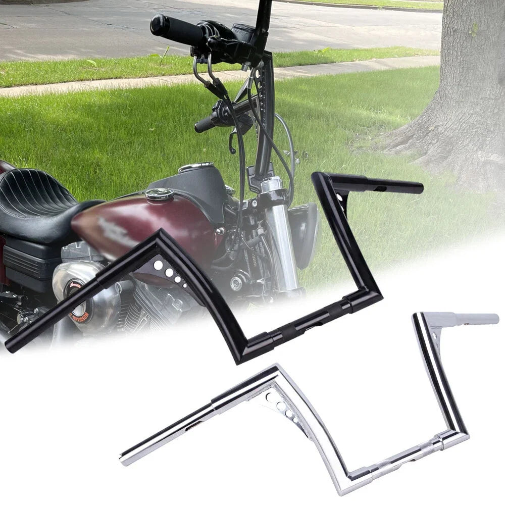 10" Rise Ape Hanger Handlebar 1 1/4" for Harley Sportster FXST Softail