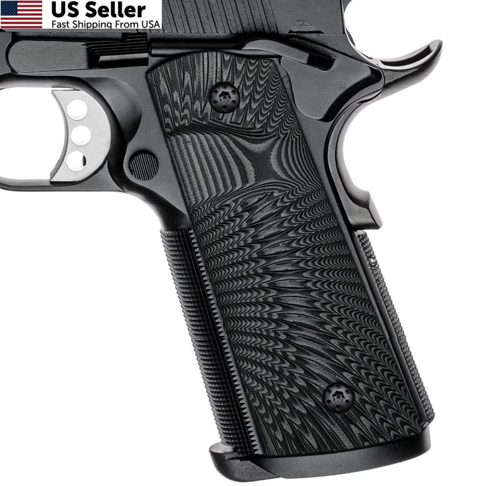 G10 Grips for 1911 Full Size (Magwell Cut, Sunburst Texture)