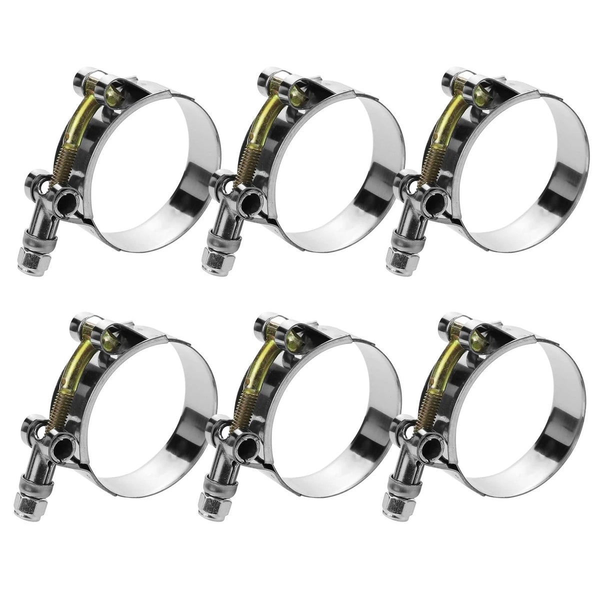 T-Bolt Hose Clamps for Adjustable Applications (3.27"-3.58")