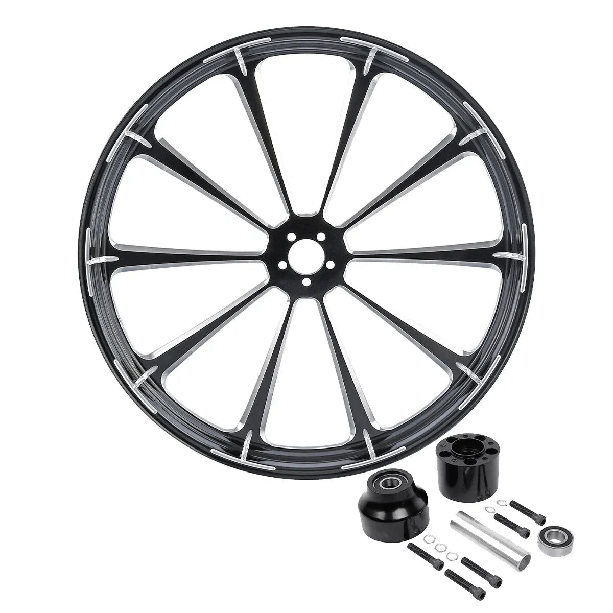 32" Front Wheel Rim Single Disc Hub for Harley Electra Road Glide (1997–2021)