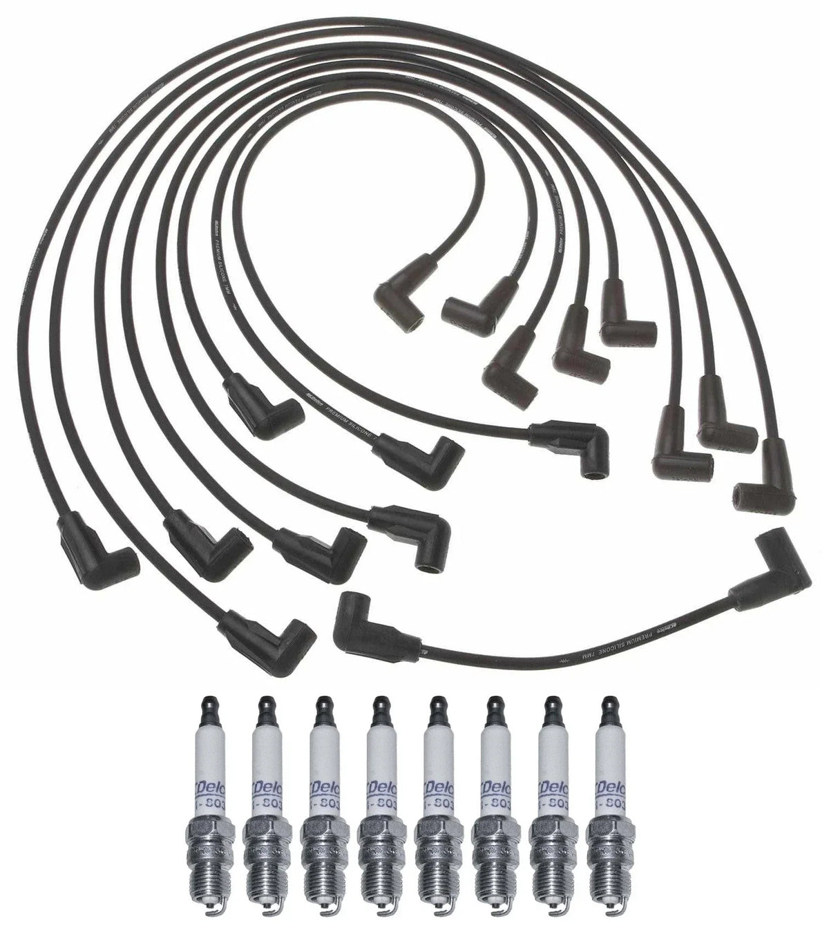 Pro Ignition Wire Set & 8 Platinum Spark Plugs for G2500 G30 (1996–1999)