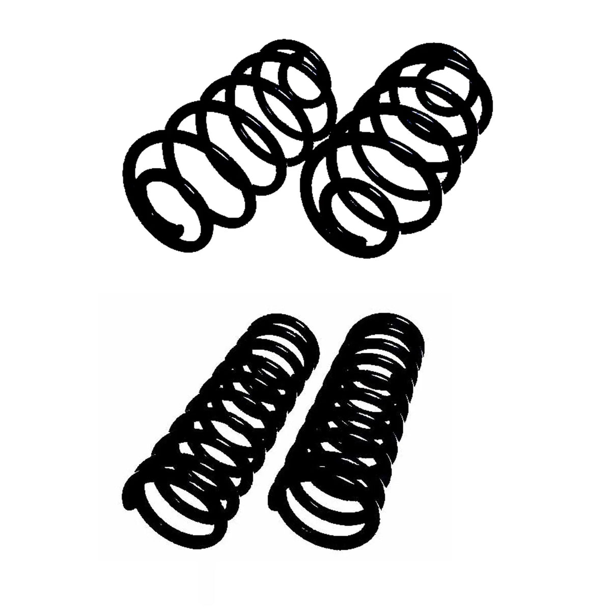 Coil Springs Kit for Chevrolet Malibu (2016–2023) - Lesjofors