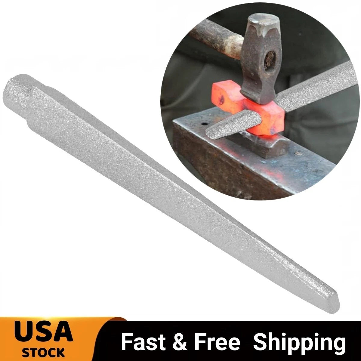 Tomahawk Hammer Eye Drift Mandrel Blacksmith Tool