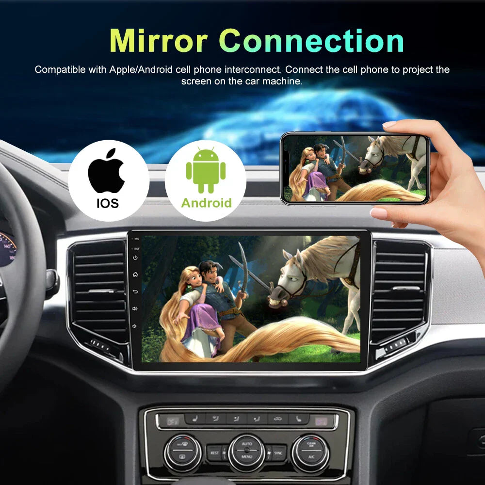 9" Wireless Carplay Android Head Unit Radio for Toyota Corolla (2007-2011)