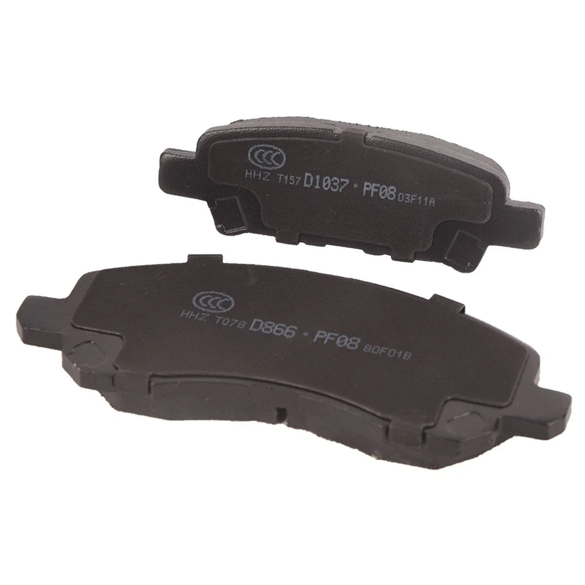 Set of 4 Ceramic Brake Pads for Jeep Patriot Compass Dodge Avenger (2007–2017)