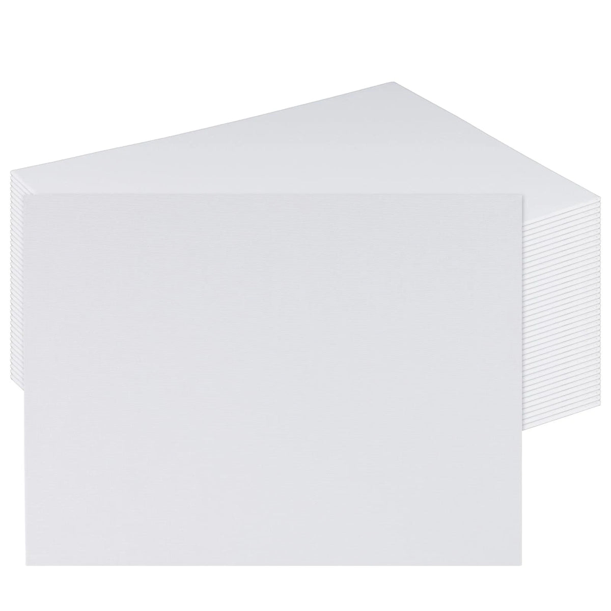 40 Pack Canvas Panels for Oil Watercolor Painting (9 x 11.8 Inch)