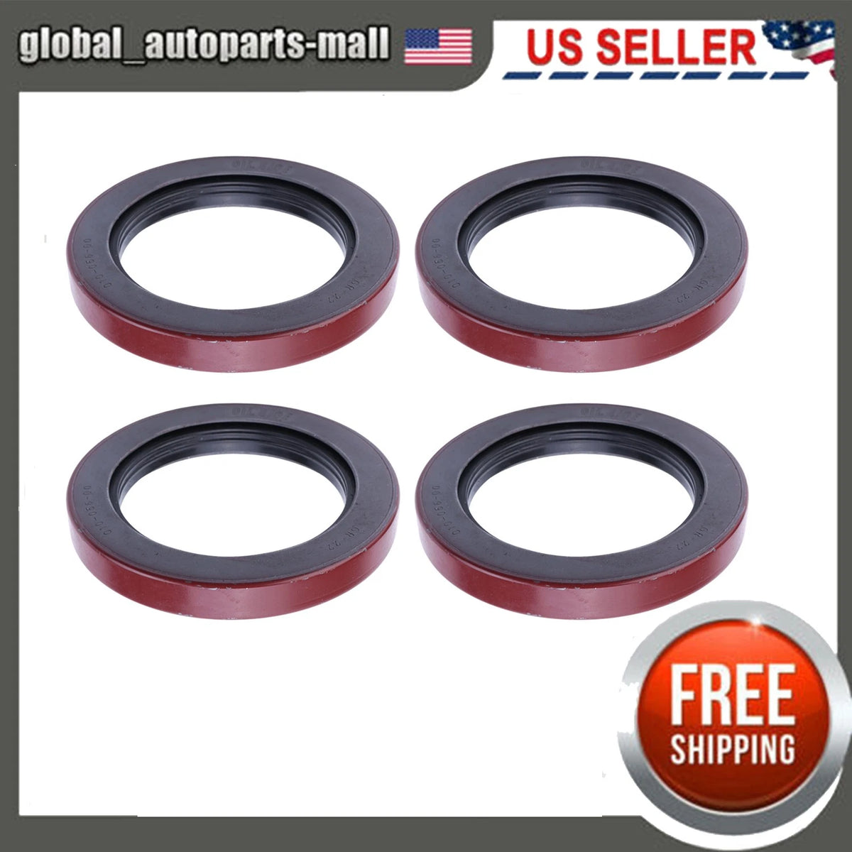 4X 1056 Oil Seals for Dexter Trailer Axles (10K, 12K, 15K) 1056PTP