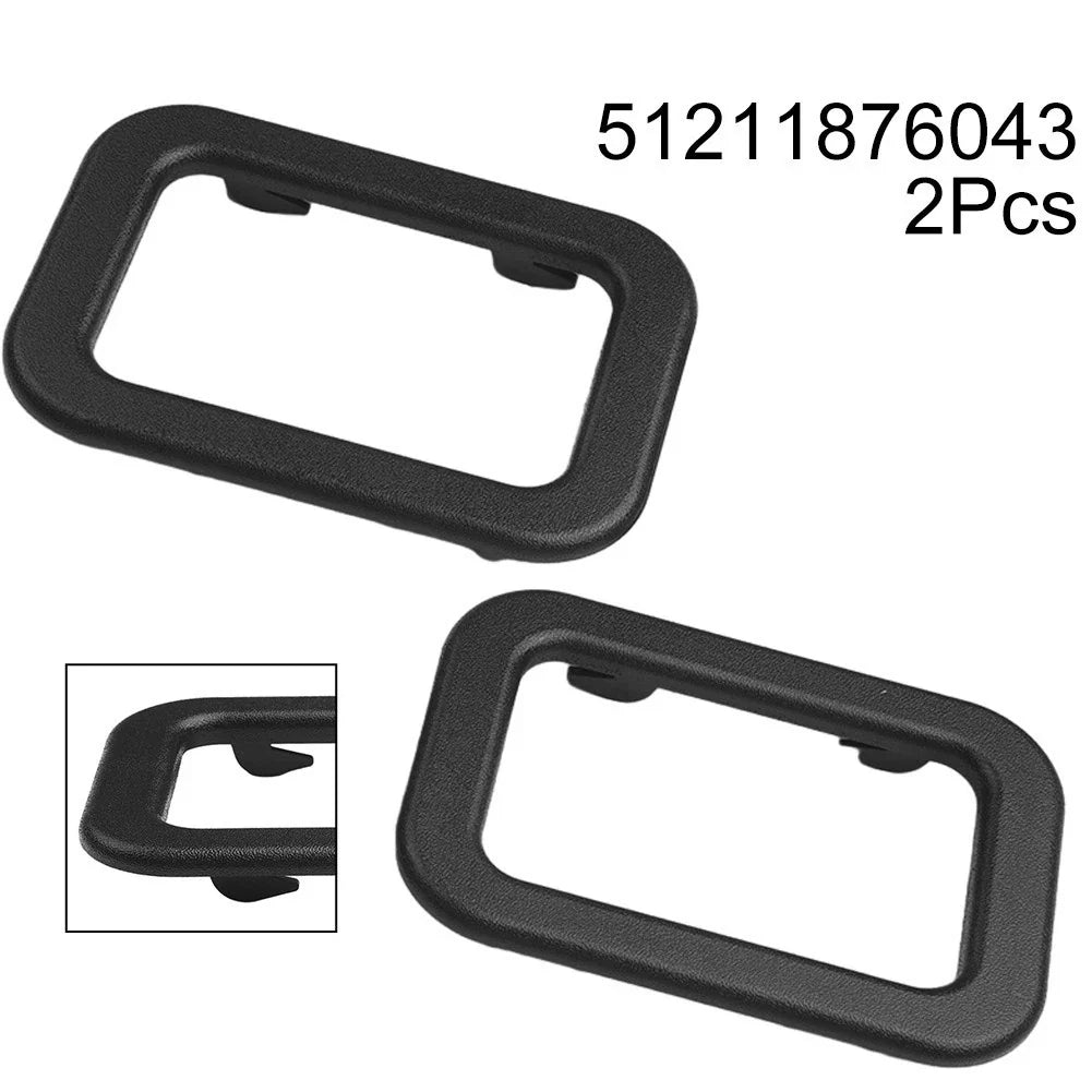Set of 2 Door Handle Trim Bezel for BMW E30 E28 E24 E23 (1982–1994)