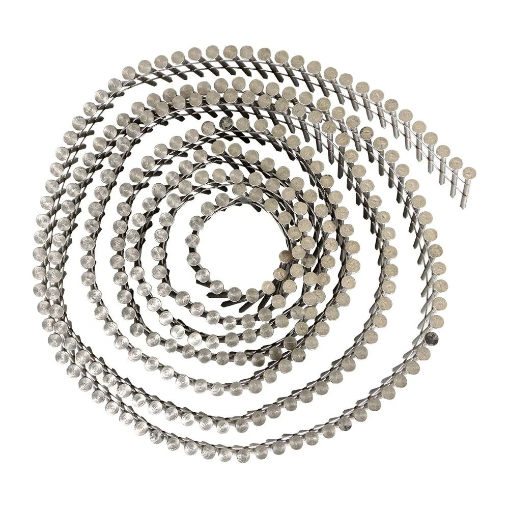 Set of 3600 Ring Shank Stainless Steel Siding Nails for Various Applications