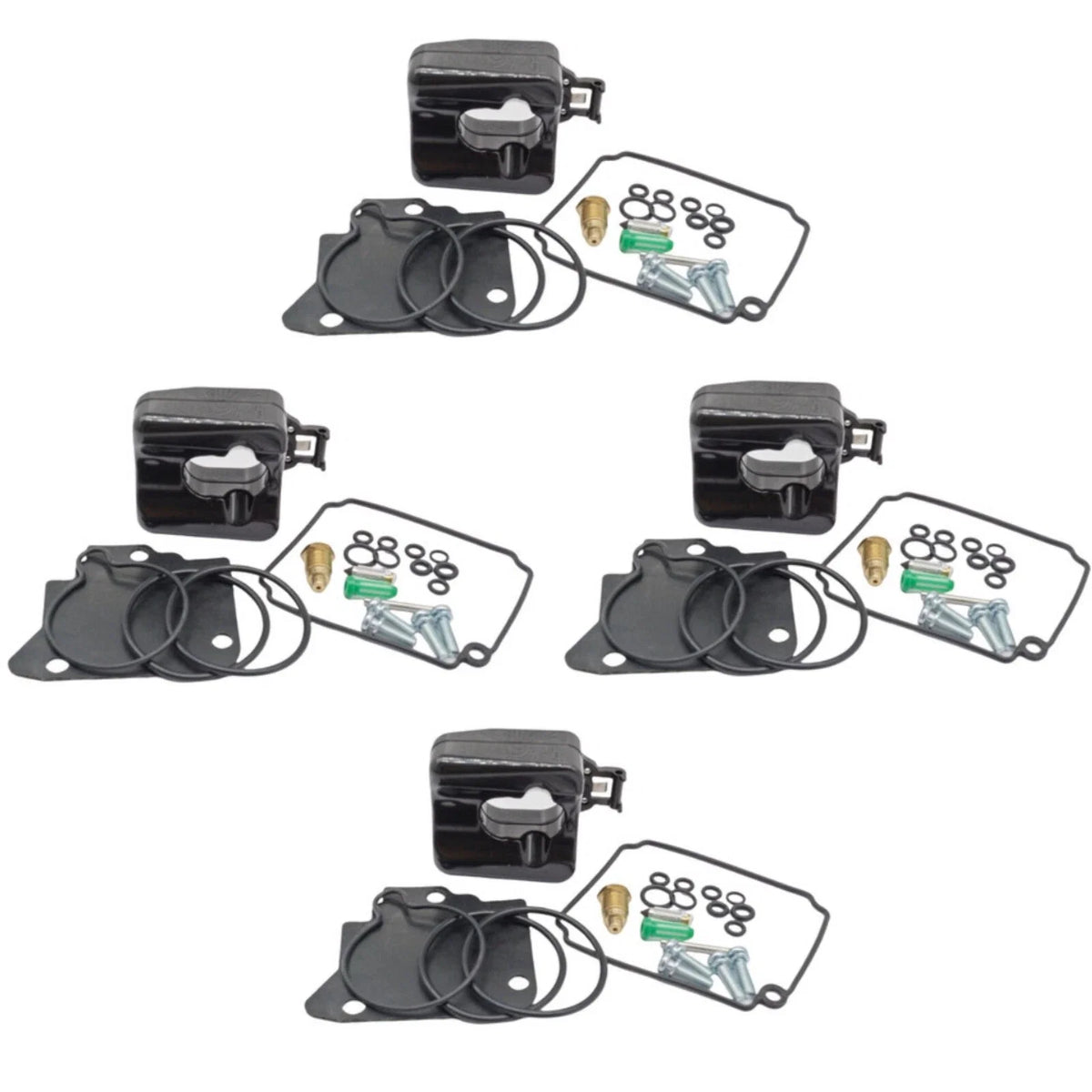 Set of 4 Carburetor Float Kits for Mercury 75-100HP 4 Stroke (804346T1, 67F-W0093-00-00)