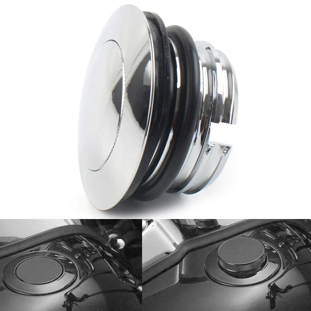 Fuel Tank Gas Cap Cover for Harley (1982–2017)