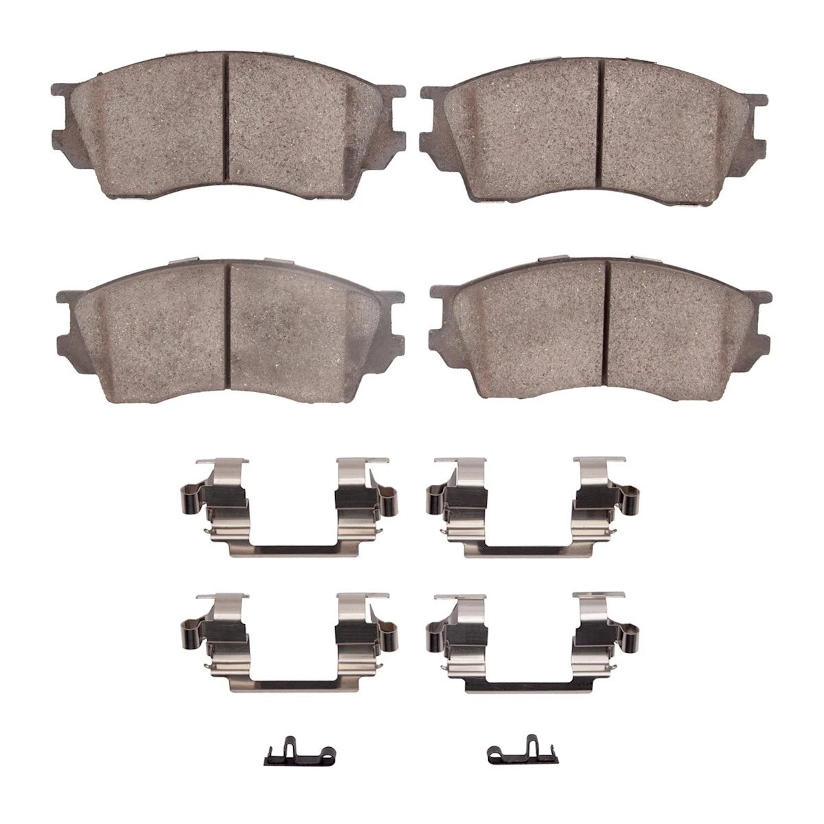 2X Brake Pad Set Front for Mazda Millenia (1995–2002) 2551-0643-01