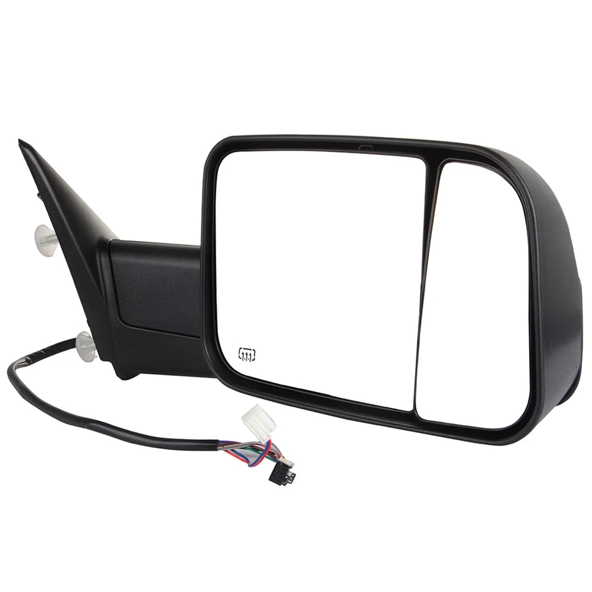 Set of 2 Power Heated Towing Side View Mirrors for Dodge Ram 1500 2500 3500 (2009–2019)