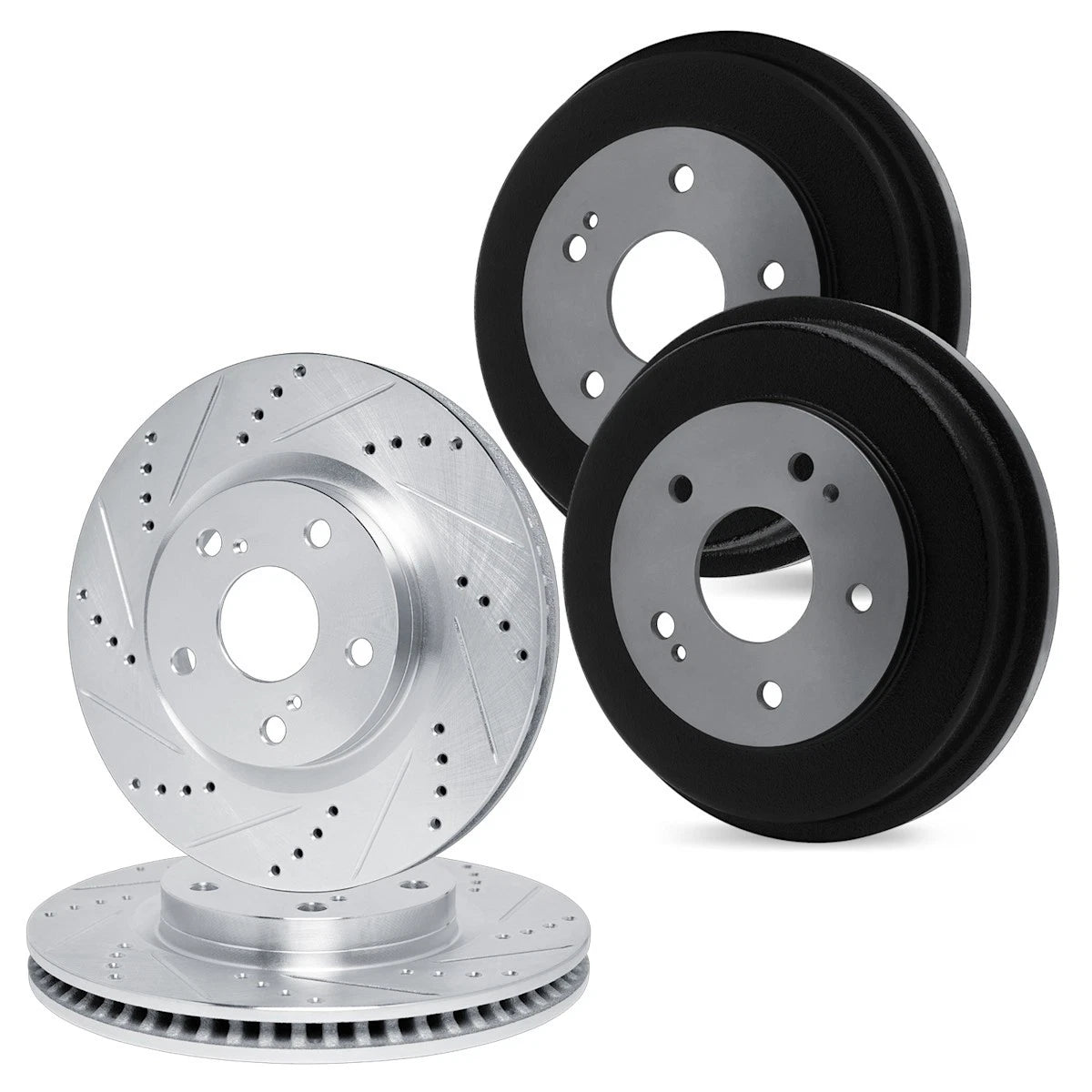 Set of 4 Brake Discs for Mitsubishi Eclipse Galant (2002–2005) WGPN2-72053