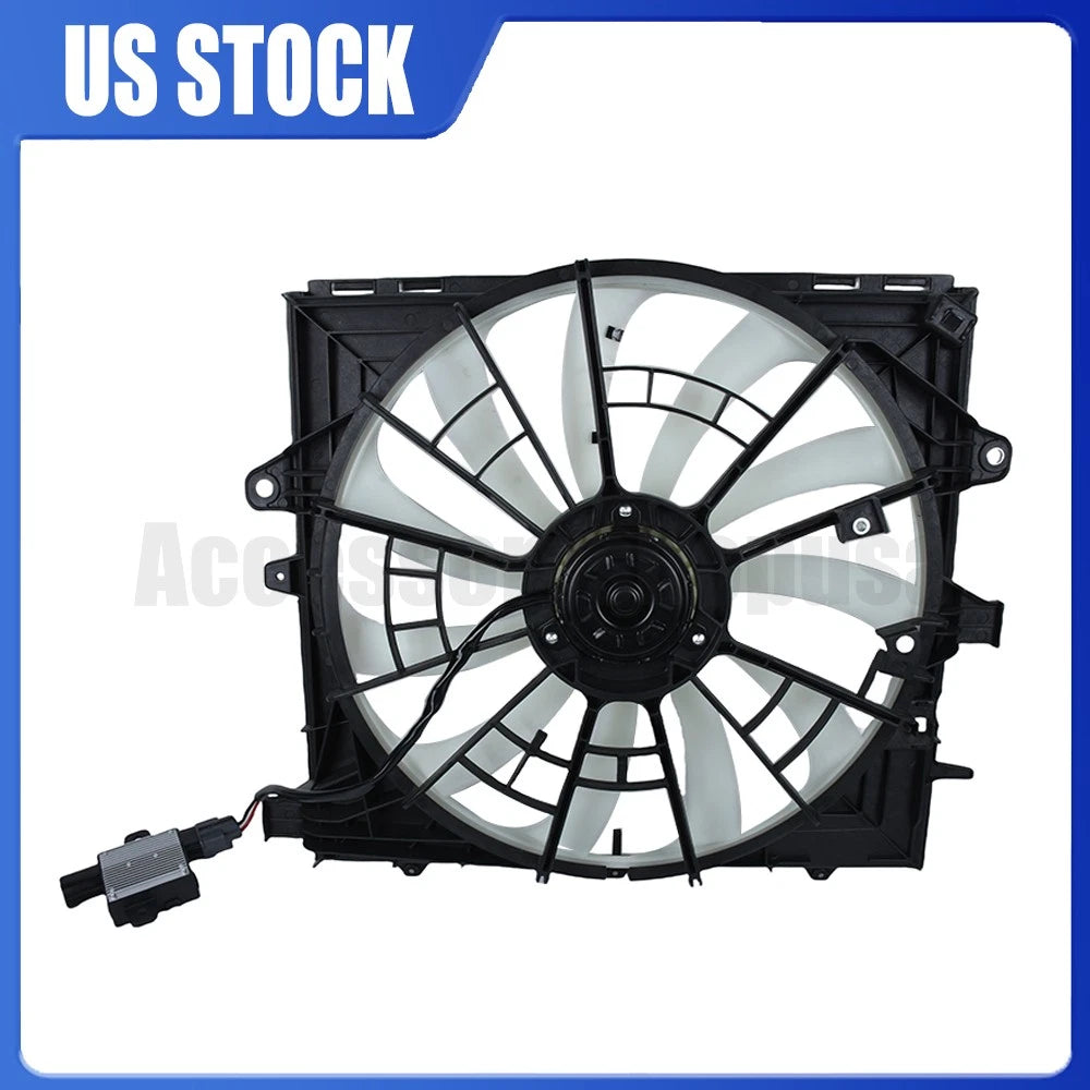 Radiator Fan Motor Assembly for ATS Camaro CTS (2013–2020) 84001483, 75966